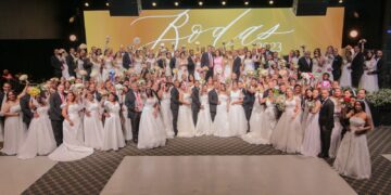 Monte de Dios Horeb celebra XIX Boda Colectiva de 78 parejas