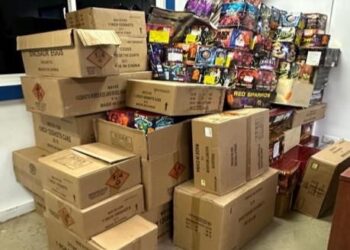 PN, MP y Ministerio de Interior y Policía desmantelan red de distribución ilegal de fuegos artificiales
