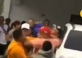 Candidato a alcalde y aspirante a regidor se van a los golpes