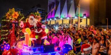 Aguinaldos navideños, entre música, baile y chocolate caliente