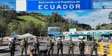 Comienza la militarización de la frontera con Ecuador
