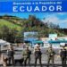 Comienza la militarización de la frontera con Ecuador