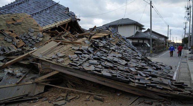 Otro terremoto de 6 grados sacude el centro de Japón