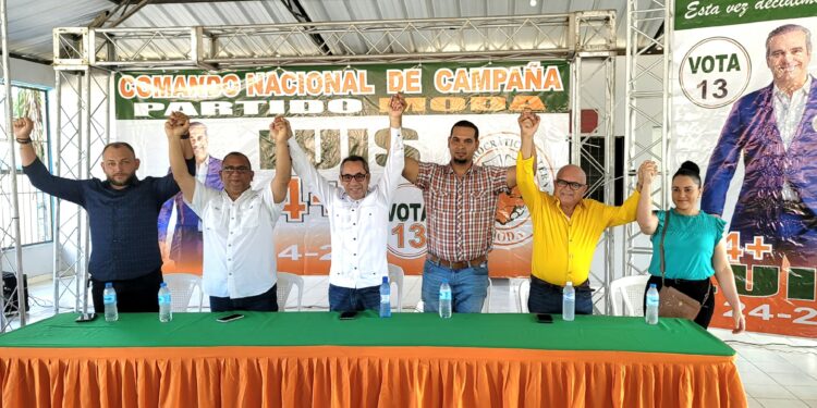 El Partido MODA recibe apoyo en el Cibao