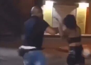 PN captura hombre que circula en video agrediendo físicamente a su sobrina de 14 años en SDN