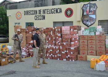 CESFRONT entrega más de un millón de cigarrillos y miles de bebidas alcohólicas