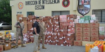 CESFRONT entrega más de un millón de cigarrillos y miles de bebidas alcohólicas