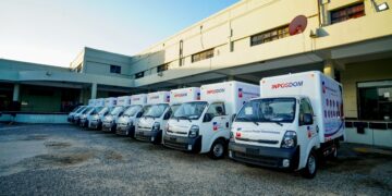 Inposdom recibe donación de nueve camiones y 68 balanzas de organismos de países aliados de las Américas y Europa