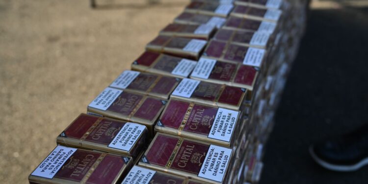 Incautan cargamento de cigarrillos valorado en más de 32 millones de pesos