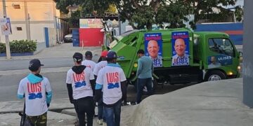 Equipo de Ulises Rodríguez realiza operativo de limpieza tras caravana