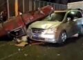 Un muerto y al menos dos heridos en accidente puente de la 17
