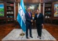 Manolo Pichardo se reúne con Xiomara Castro presidenta de Honduras