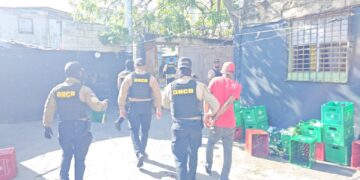 DNCD realiza operativo en San Cristóbal