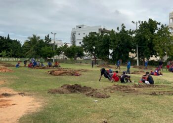 Piden al presidente Abinader intervenga en despojo de área deportiva en Reparto Los Tres Ojos