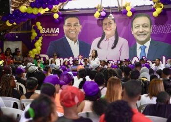 Más de 600 jóvenes de Yaguate anuncian respaldo a Rosa Peña y Demetrio Lluberes