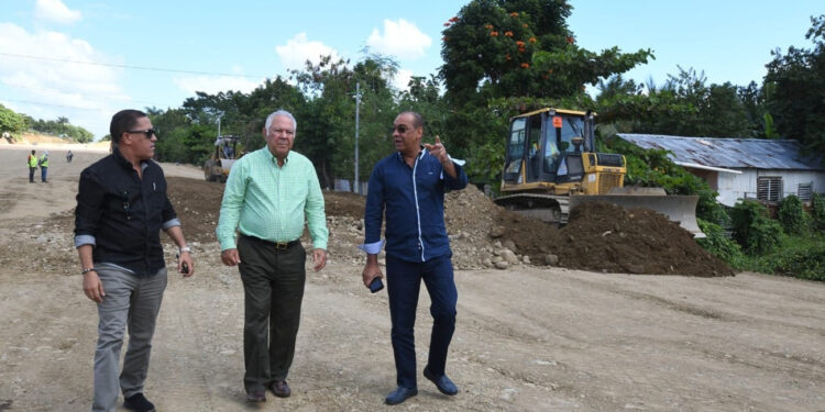 Circunvalación de Los Alcarrizos está avanzada en un 65 %