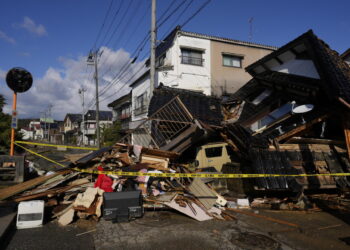 Al menos 82 muertos y 79 desaparecidos tras sismo en Japón