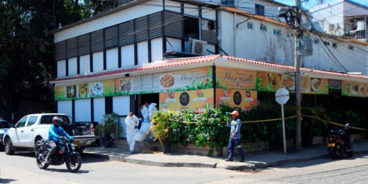 Sicarios asesinan a dos dominicanos en un restaurante de Cartagena