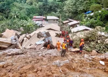 Al menos seis muertos y 46 desaparecidos tras un deslizamiento de tierra en Filipinas