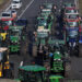 Cientos de tractores protestan hoy en Bruselas coincidiendo con una cumbre europea