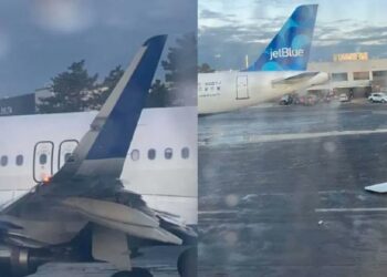 Dos aviones de JetBlue chocan entre sí en el aeropuerto de Boston