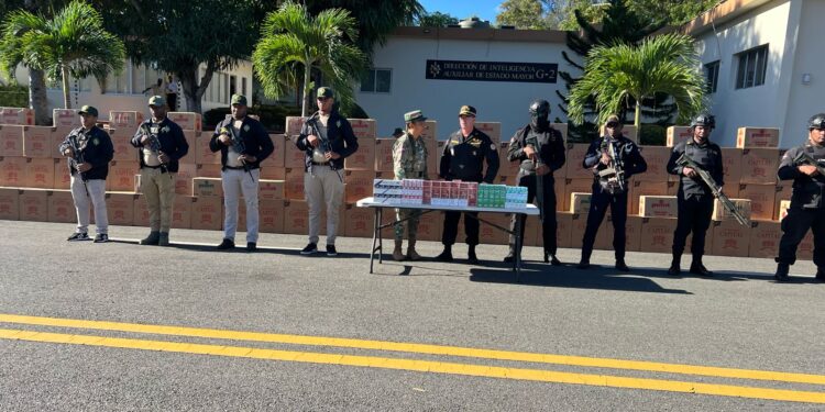 Ejército decomisa más de cuatro millones de unidades de cigarrillos en la frontera con Haití