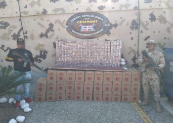 CESFronT detiene nacional haitiano que trató de introducir al país 252,200 unidades de cigarrillos