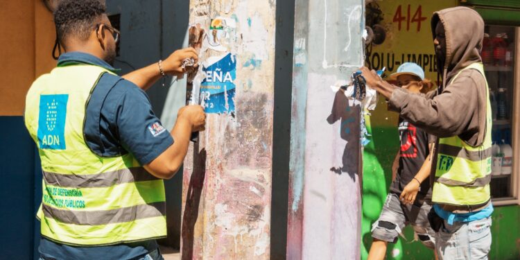 ADN intensifica jornadas de retiro de propaganda política en espacios públicos