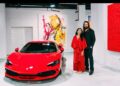Avèle presentó su “Gala Ferrari” para celebrar el estreno de la película de Michael Mann, “Ferrari”