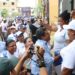 El candidato a alcalde Junior Santos realiza "multitudinario mano a mano" en la zona Sur de Los Alcarrizos