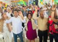 Frente Amplio oficializa candidatura a Kelvin Cruz en Ayuntamiento de La Vega