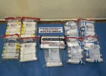 Incautan en Puerto Plata 41 paquetes de cocaína y mantienen bajo investigación a dos personas