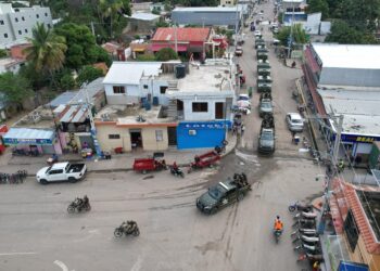 Convoy del Ejército recorre la frontera por Dajabón tras incidentes en Haití