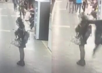 Hombre golpea brutalmente a varias mujeres en estación del metro en Barcelona