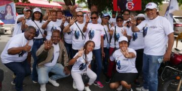 Santo Domingo Oeste respalda 4 años más de Luis Abinader