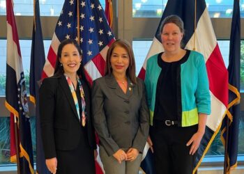 Realizan importante Encuentro entre la presidenta del PARLACEN y funcionarias de la Embajada de EE. UU. en República Dominicana