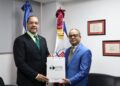 Defensa Pública Realiza Visita de Cortesía al Magistrado Napoleón R. Estévez Lavandier, Juez Presidente del Tribunal Constitucional