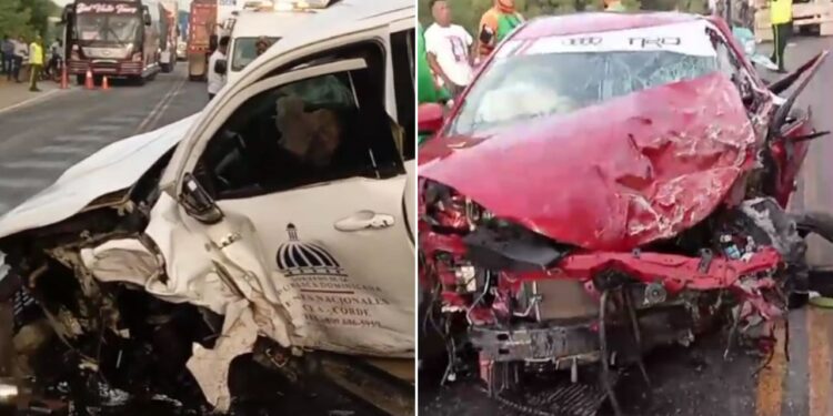 Dos muertos y varios heridos en accidente en tramo carretero Baní – Azua