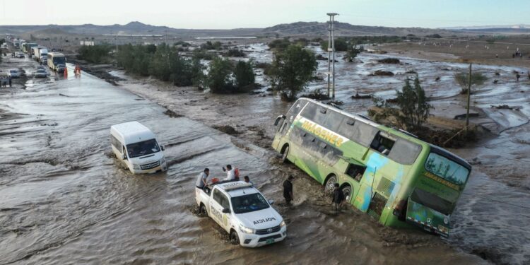 El Gobierno de Perú declara en emergencia a 96 distritos por las intensas lluvias