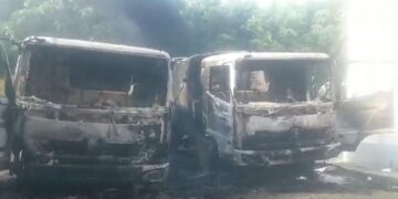Imágenes de comisaría de policía haitiana tras ataque de grupos armados