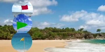 ¡Cuidado con el color de la bandera colocada en balnearios o playas que visites!