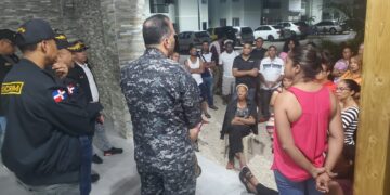 PN en SDN se reúne con residentes del proyecto "Mi Vivienda en Guaricanos "