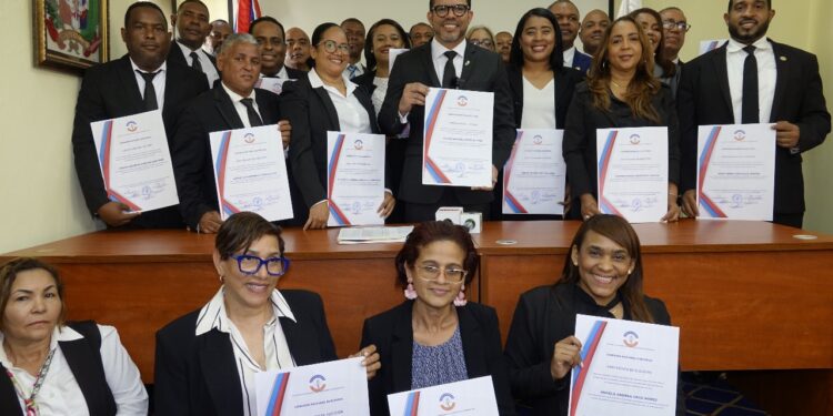 Consejo del CARD juramenta a Yohan López, sus 36 presidentes y la nueva Dirección Nacional