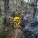 Bomberos forestales combaten incendios en diversos puntos del país