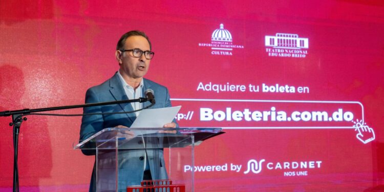 El Teatro Nacional Eduardo Brito presentó su plataforma Boletería.com.do