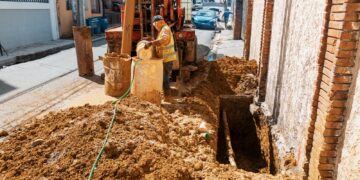 Alcaldía DN avanza construcción de drenaje pluvial, con una inversión de 230 millones de pesos