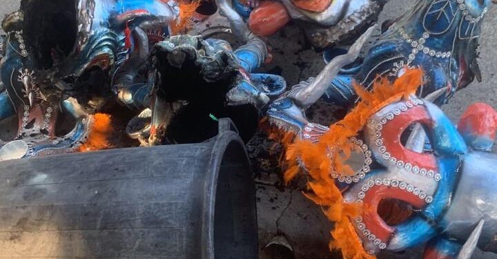 Varias personas quemadas tras lanzarse fuegos artificiales en carnaval de Salcedo