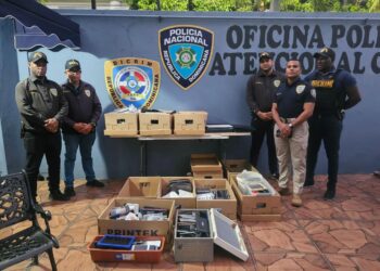 PN recupera 570 dispositivos electrónicos presumiblemente robados