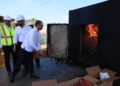 DGA incinera contrabando de 54,588,798 millones de unidades de cigarrillos
