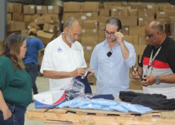 INABIE ha recibido en almacén más de 7.8 millones de insumos de utilería para los kits escolares del próximo año lectivo